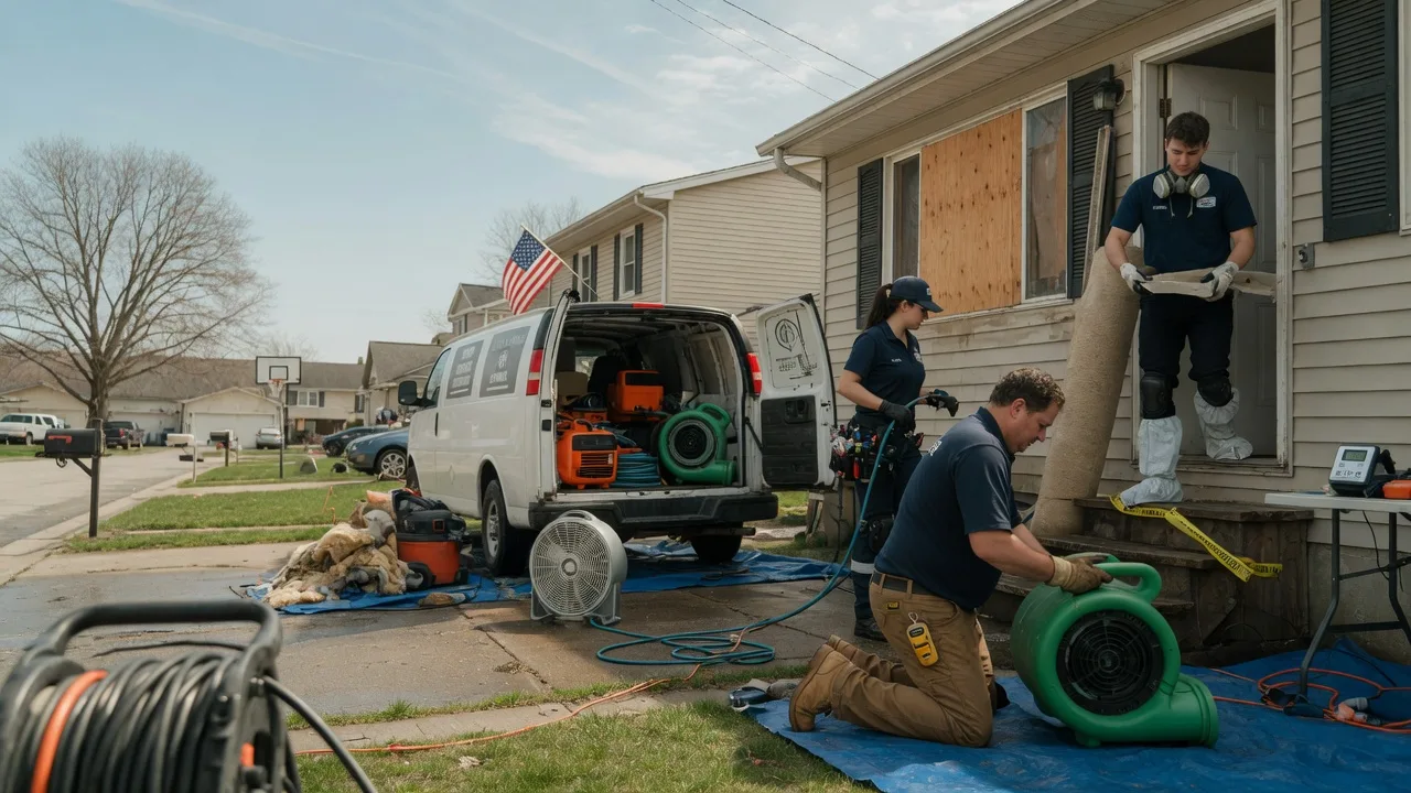 Water Damage Restoration in Newark, MO near me